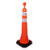 Cone Balizador de Sinalização Refletivo c/ Sapatas 115 CM Plastcor - Vertical Block - Imagem 1