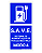 Placa de Sinalização Estação de Recarga SAVE 20x40x1mm - Modo 4 - Imagem 1