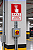 Placa de Sinalização- Botão SAVE Desligamento de Emergência - 20X40X1mm - Imagem 2