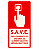 Placa de Sinalização- Botão SAVE Desligamento de Emergência - 20X40X1mm - Imagem 1