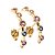 Brinco Ear Hook Colors Banhado a Ouro - Imagem 3