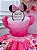 Vestido Infantil Confeitaria da Minnie Peito Com Strass super luxo festa RO0637PK - Imagem 3
