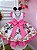Vestido Infantil Confeitaria da Minnie Peito Com Strass super luxo festa RO0637PK - Imagem 4