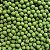 Aprox 100 Perolas Bola Emborrachada 6mm Verde - Imagem 1