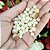 100g Mix De Miçangas P Bijuterias Pulseiras E Tiaras 6 a 10mm Creme - Imagem 2