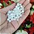100g Mix De Miçangas P Bijuterias Pulseiras E Tiaras 6 a 10mm Branco - Imagem 3