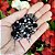 100g Mix De Miçangas P Bijuterias Pulseiras E Tiaras 6 a 10mm Preto - Imagem 2