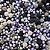 100g Mix De Miçangas P Bijuterias Pulseiras E Tiaras 6 a 10mm Preto - Imagem 1
