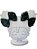 2 Laços Cruzado Infantil Estrela Hair Clip Presilha de Cabelo cor Preto - Imagem 1