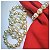 100 pçs Rondelle com Strass 8mm cor Dourado Miçangas Artesanato - Imagem 2