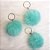 Kit com 10 Chaveiros Pompom 7cm Pelúcia Revenda P Bolsas E Mochilas - Imagem 2
