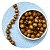 200 Conta Madeira Bola 12mm Castanha Missanga Artesanato Geral - Imagem 3