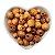 Kit 600 Miçanga Bola Madeira 8mm e 12mm Mesclado Castanha Passante Artesanato - Imagem 1
