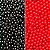 Miçangas Pérola Leitosa de 6mm Kit 1000pçs cor Preto e Vermelho BTS Kpop Diy Bijuteria Artensato - Imagem 1