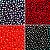 Kit Miçangas BTS 1400pçs entre Letras Pérolas e Entremeios com Organizador e Fio Army Pulseiras Personalizadas - Imagem 2