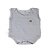 Body de Bebê Regata Branco Liso - Imagem 1