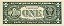 Cédula de 1 Dólar Americano Cara Pequena - Original FE - Imagem 2