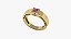 REF.23 Anel em ouro 18k - Imagem 1