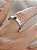 Anel Unissex  Prata Pedra 4x4mm zirconia - Imagem 1