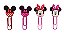 Clips 50 mm - Molin - Minnie Mouse - 4 unidades - Imagem 2