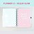 Planner Permanente - Caderno Inteligente - Acqua Glam 93 Folhas 120g/m² - Imagem 5