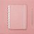 Caderno Médio - Caderno Inteligente - Rose Pastel - Imagem 1