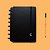 Caderno A5 - Caderno Inteligente - Black - Imagem 1