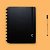 Caderno Grande - Caderno Inteligente - Black - Imagem 1