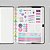 Caderno Médio - Caderno Inteligente - Let's Glitter Neon Black - Imagem 3