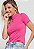 T-Shirt Basic Camiseta Feminina Gola Alta - Imagem 8