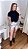 Short PU Courino Metalizado com Cinto - Imagem 6
