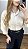 Camisa Feminina de Linho com Elastano Oversized - Imagem 1