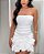 Vestido Curto Íris Tomara que Caia com detalhes no Cetim - Imagem 4