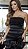 Vestido Curto Íris Tomara que Caia com detalhes no Cetim - Imagem 5