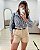 Camisa Feminina Social Listrada Outono Moderna - Imagem 6