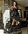 Vestido Courino com Franja Boho Chic - Imagem 4