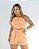 Conjunto Feminino Crepe Alfaiataria Tali Cropped Flor - Imagem 3