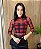 Blusa de Tule Manga Longa Modela ao Corpo - Imagem 1