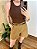 Short Feminino Alfaiataria Risca de Giz Com Cinto - Imagem 7