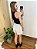 Short Feminino Alfaiataria Risca de Giz Com Cinto - Imagem 5