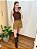 Short Feminino Alfaiataria Risca de Giz Com Cinto - Imagem 8