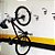 Kit 2 Suportes De Parede Para Bicicleta Individual Na Vertical - Preto - Imagem 4