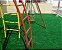 Grama Sintética 12 mm Playgrounds, Eventos e Decoração 2,00 x 4,00 m - Imagem 3