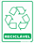 Adesivo de Identificação de Resíduos Para Coleta Seletiva 35 x 45 cm - Imagem 2
