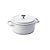 Caçarola Hércules Revestimento Ceramico Indução Branca 2,4L 21,3X9CM - Imagem 1