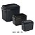 Combo Caixa Termica Cooler Soprano 32+12+5 Litros Tropical Kit Preto - Imagem 2
