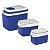 Combo Caixa Termica Cooler Soprano 32+12+5 Litros Tropical Kit - Imagem 1