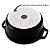 Kit Conjunto Caçarola Hercules Revestimento Ceramico Indução Preto 6,8L + 6,8L + 6,8L - Imagem 4