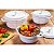 Kit Caçarolas Com Assadeira Hercules Antiaderente Ceramico Branca Média PA9000 - Imagem 7