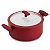 Caçarola Hercules Redonda Antiaderente Ceramica Indução Vermelha 20x9cm 2,5L - Imagem 1